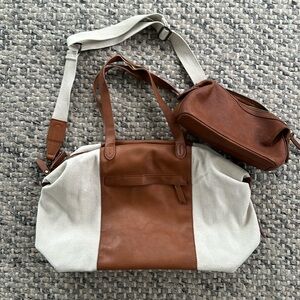 Universal Thread Overnight Bag + Mini Toiletry Bag